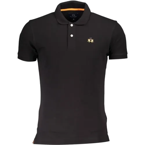 Slim Fit Polo mit Kontrastdetail - LA MARTINA - Modalova