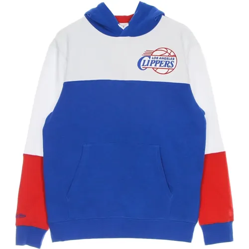 NBA Fusion Fleece Hoodie , Herren, Größe: XS - Mitchell & Ness - Modalova