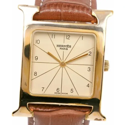 Pre-owned Watches, male, , Size: ONE SIZE Pre-owned Metal watches - Hermès Vintage - Modalova