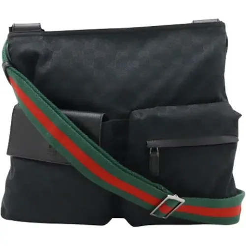 Pre-owned Cross Body Bags, female, , Size: ONE SIZE Pre-owned Canvas gucci-bags - Gucci Vintage - Modalova