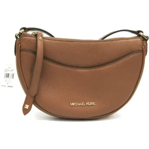 Pre-owned Cross Body Bags, female, , Size: ONE SIZE Pre-owned Leather shoulder-bags - Michael Kors Pre-owned - Modalova