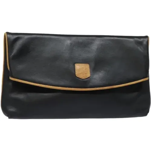 Pre-owned Clutches, female, , Size: ONE SIZE Pre-owned Leather clutches - Celine Vintage - Modalova