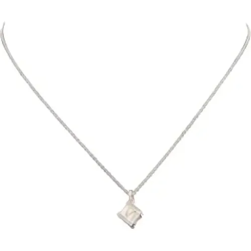 Pre-owned Jewellery, female, , Size: ONE SIZE Pre-owned Silver necklaces - Tiffany & Co. Pre-owned - Modalova