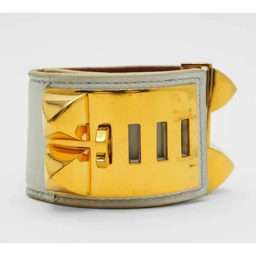 Gebrauchtes Lederarmband in Gold - Hermès Vintage - Modalova