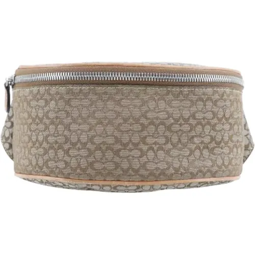 Pre-owned Belt Bags, female, , Size: ONE SIZE Pre-owned Canvas crossbody-bags - Coach Pre-owned - Modalova
