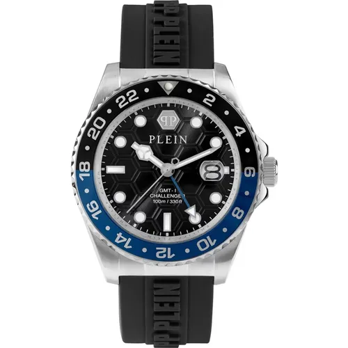 Gmt-I Challenger Watch , male, Sizes: ONE SIZE - Philipp Plein - Modalova