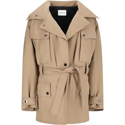 Belted Coats, female, , Size: S Military Style Xandra Jacket - Andamane - Modalova