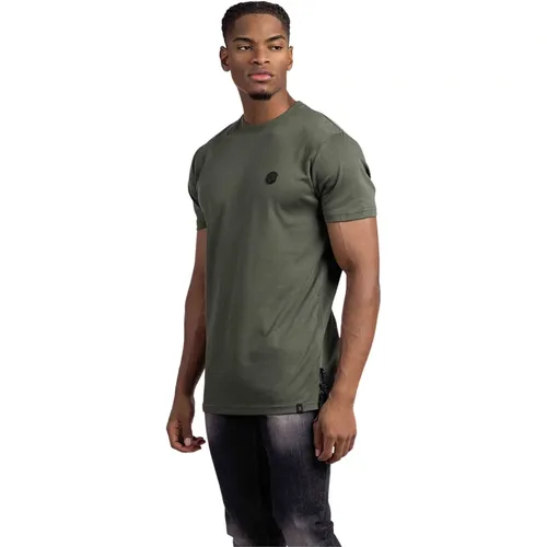 Clipper Grünes T-Shirt Herren , Herren, Größe: M - Aspact - Modalova