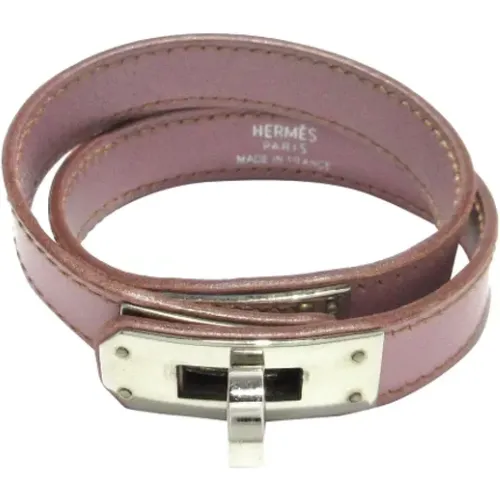 Pre-owned Jewellery, female, , Size: ONE SIZE Pre-owned Leather bracelets - Hermès Vintage - Modalova