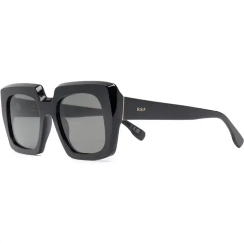 Schwarze Sonnenbrille , unisex, Größe: ONE Size - Retrosuperfuture - Modalova