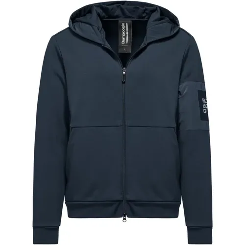 Zip-throughs, male, , Size: M Bi-material Fleece Jacket - BomBoogie - Modalova