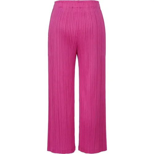 Wide Trousers, female, , Size: XL Stylish Pants for Men and Women - Issey Miyake - Modalova