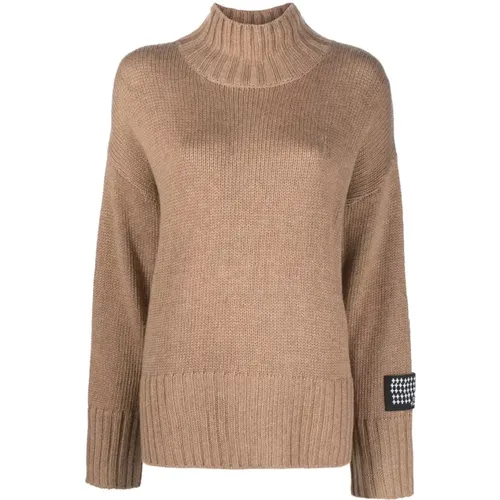 Luxurious Turtleneck Sweatshirt , female, Sizes: L - Ksubi - Modalova