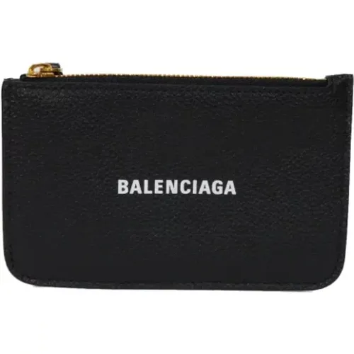 Pre-owned Wallets, unisex, , Size: ONE SIZE Pre-owned Leather wallets - Balenciaga Vintage - Modalova