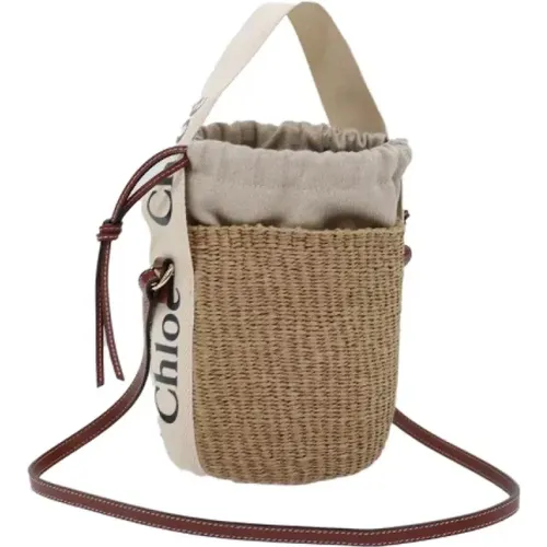 Pre-owned Raffia shoulder-bags , female, Sizes: ONE SIZE - Chloé Pre-owned - Modalova