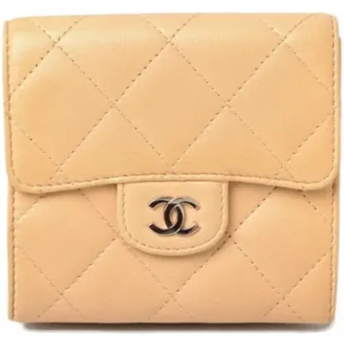 Pre-owned Leather wallets , female, Sizes: ONE SIZE - Chanel Vintage - Modalova