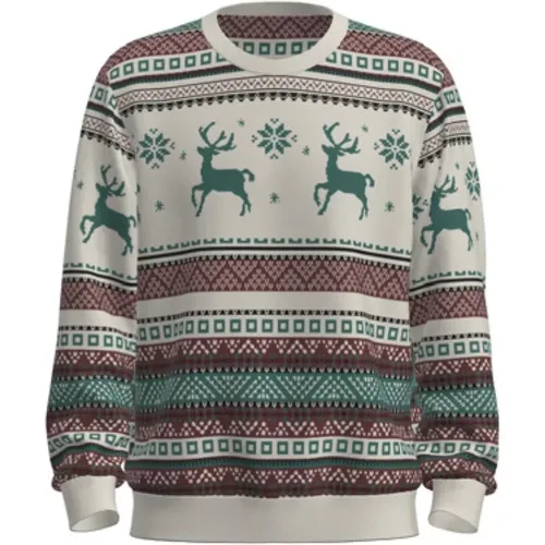 Weihnachts Schneeball Pullover , Herren, Größe: L - jack & jones - Modalova