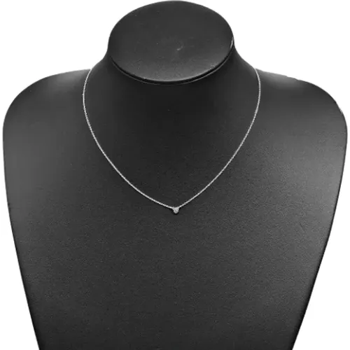 Pre-owned Jewellery, female, , Size: ONE SIZE Pre-owned Silver necklaces - Tiffany & Co. Pre-owned - Modalova