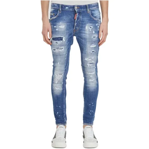 Super Twinky Denim Jeans , Herren, Größe: XL - Dsquared2 - Modalova