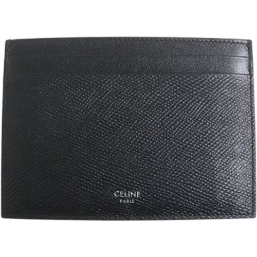 Pre-owned Wallets, female, , Size: ONE SIZE Pre-owned Leather wallets - Celine Vintage - Modalova