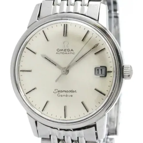 Pre-owned Watches, male, , Size: ONE SIZE Pre-owned Stainless Steel watches - Omega Vintage - Modalova