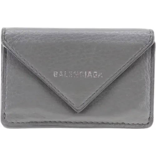 Pre-owned Leather wallets , female, Sizes: ONE SIZE - Balenciaga Vintage - Modalova