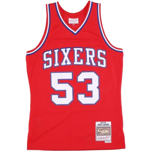 Sportswear, male, , Size: S NBA Basketball Tank Top Hardwood Classics - Mitchell & Ness - Modalova