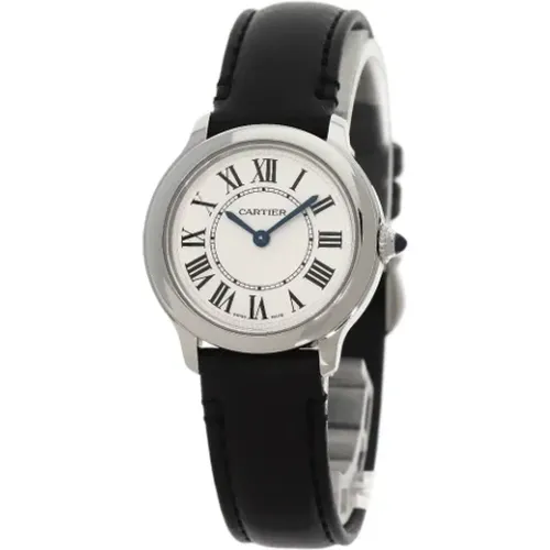 Pre-owned Watches, female, , Size: ONE SIZE Pre-owned Glass watches - Cartier Vintage - Modalova