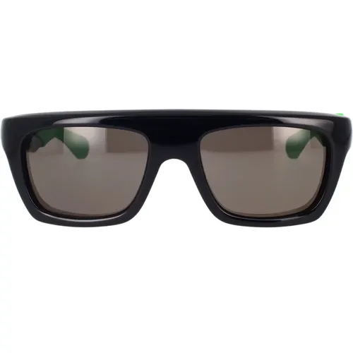 Men Rectangular Sunglasses Bv1232S 001 , male, Sizes: 54 MM - Bottega Veneta - Modalova