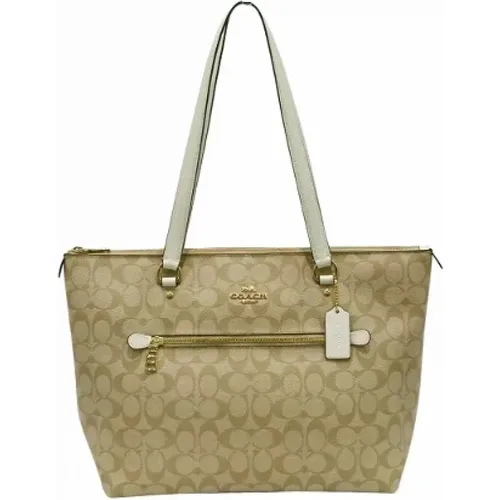 Pre-owned Tote Bags, female, , Size: ONE SIZE Pre-owned Canvas shoulder-bags - Coach Pre-owned - Modalova