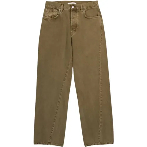 Straight Jeans, male, , Size: W29 Vintage Twist Jeans - Sunflower - Modalova