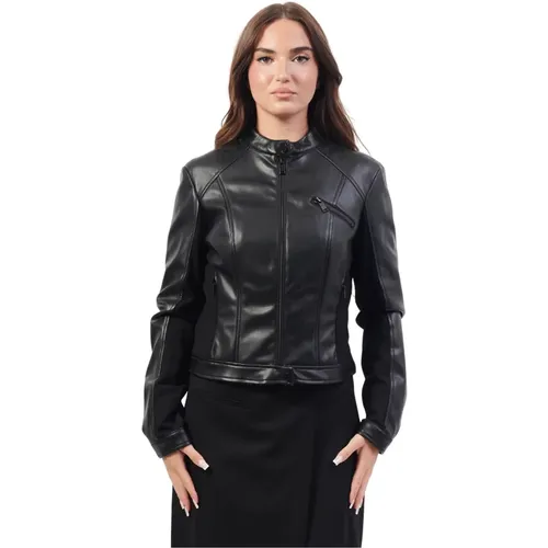 Elegante Schwarze Jacke für Frauen - Guess - Modalova