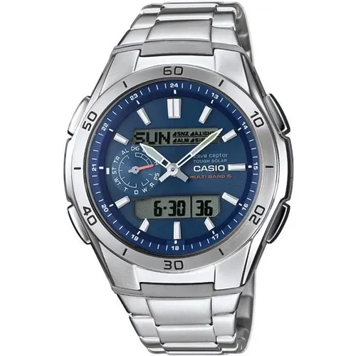 Mens Watch Wva-M650D-2Aer, Quartz, 44mm, 10Atm , male, Sizes: ONE SIZE - Casio - Modalova