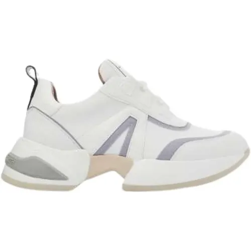 Modern Marble Sneaker in White and Avion , male, Sizes: 3 UK, 2 UK, 5 UK, 4 UK - Alexander Smith - Modalova
