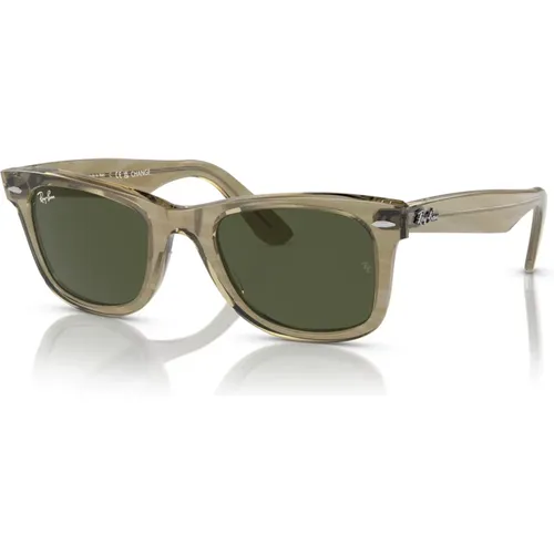 Original Wayfarer Sunglasses Green/ , unisex, Sizes: 50 MM - Ray-Ban - Modalova