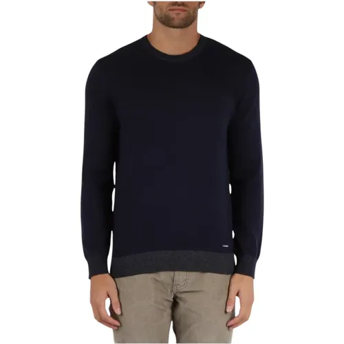 Crew Neck Sweater , male, Sizes: S, XL, L, M - Gaudi - Modalova