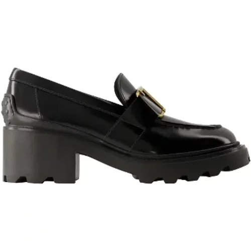 Leather heels , female, Sizes: 7 UK - TOD'S - Modalova