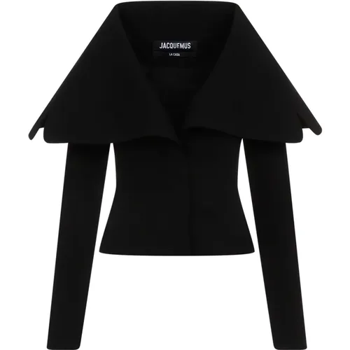 Schwarze Jacke für Frauen Aw24 - Jacquemus - Modalova