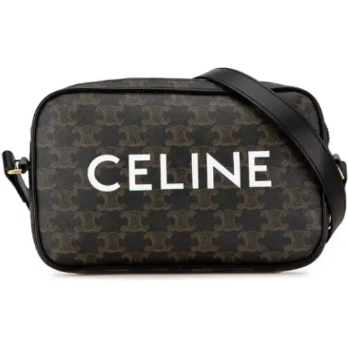 Pre-owned Cross Body Bags, female, , Size: ONE SIZE Pre-owned Plastic shoulder-bags - Celine Vintage - Modalova