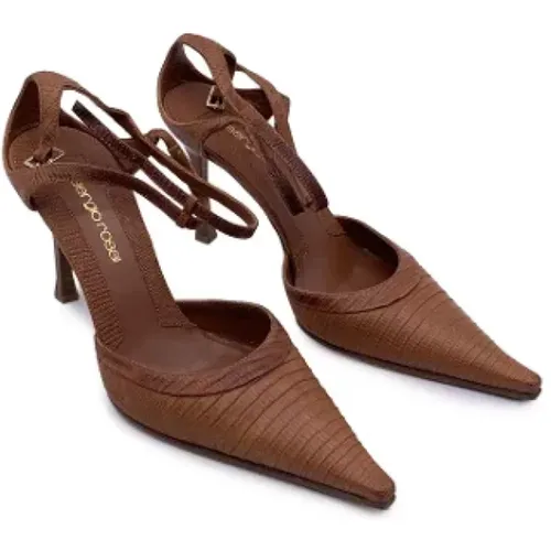 Pre-owned Pumps, female, , Size: 7 US Pre-owned Leather heels - Sergio Rossi Pre-owned - Modalova