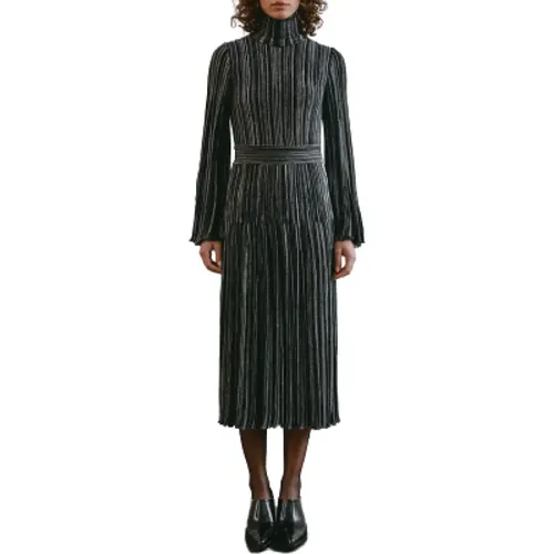 Dresses Black , female, Sizes: M, S - Antonino Valenti - Modalova