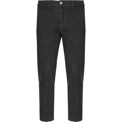 Grey Denim Jeans , male, Sizes: S, L, 2XL, XL, XS - Liu Jo - Modalova