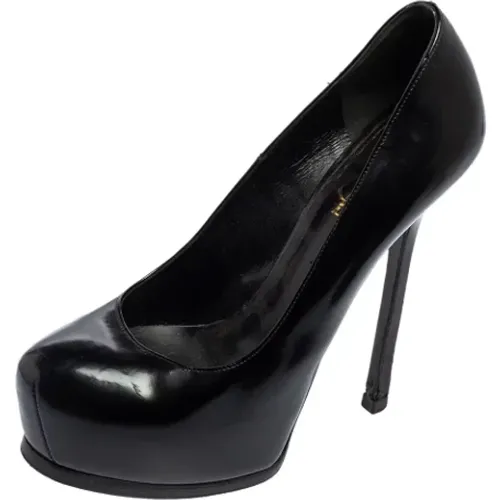 Pre-owned Pumps, female, , Size: 8 US Pre-owned Leather heels - Yves Saint Laurent Vintage - Modalova