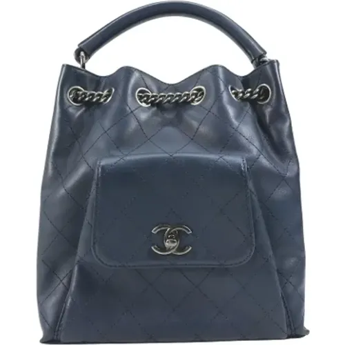 Pre-owned Leather backpacks , female, Sizes: ONE SIZE - Chanel Vintage - Modalova