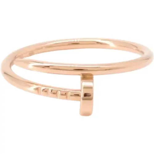 Pre-owned Rose Gold rings , female, Sizes: ONE SIZE - Cartier Vintage - Modalova