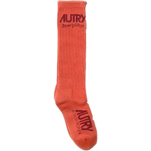 Premium Unisex Vintage Socken , Herren, Größe: L - Autry - Modalova