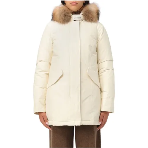 Arctic Raccoon Parka , female, Sizes: L, M, S - Woolrich - Modalova