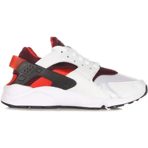 Huarache Low Sneaker Weiß/Rot/Schwarz , Herren, Größe: 36 1/2 EU - Nike - Modalova