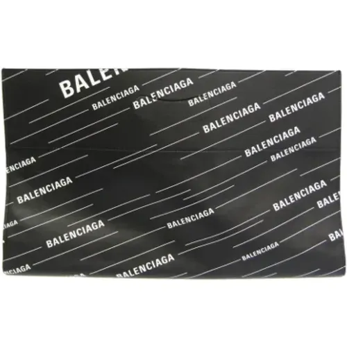 Pre-owned Clutches, female, , Size: ONE SIZE Pre-owned Leather shoppers - Balenciaga Vintage - Modalova