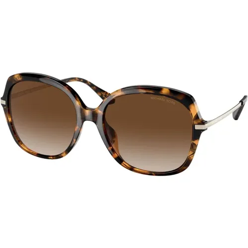Geneva Sunglasses - Dark Havana/ Shaded , female, Sizes: 56 MM - Michael Kors - Modalova